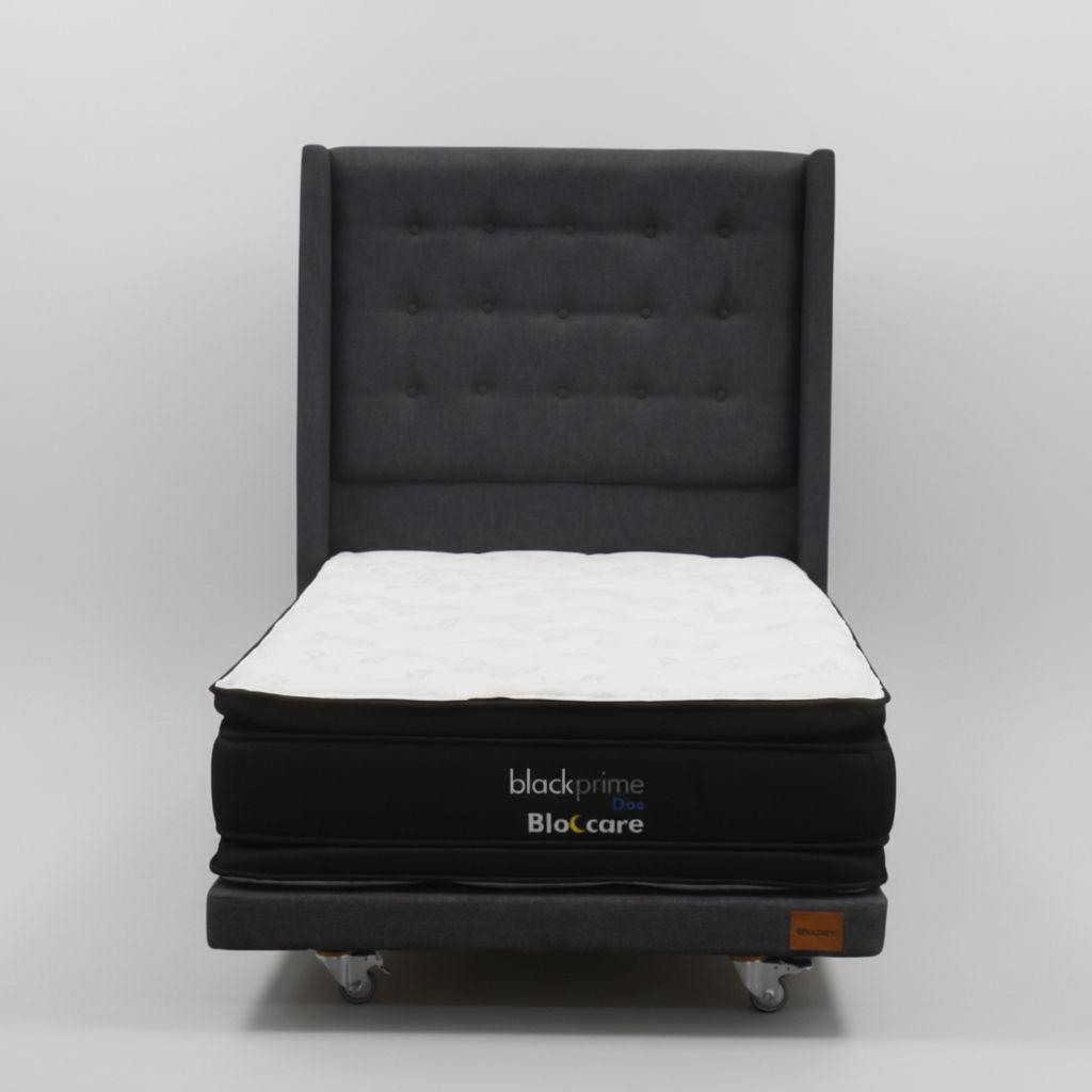 Cama 15 Plaza Box8 L200 Colchon Mod Dos Respaldo Rueda Delux-2