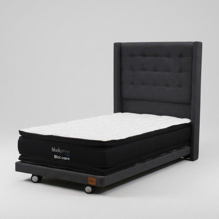 Cama 15 Plaza Box 8 L190 Colchon Mod Dos Respaldo Rueda Logo-1