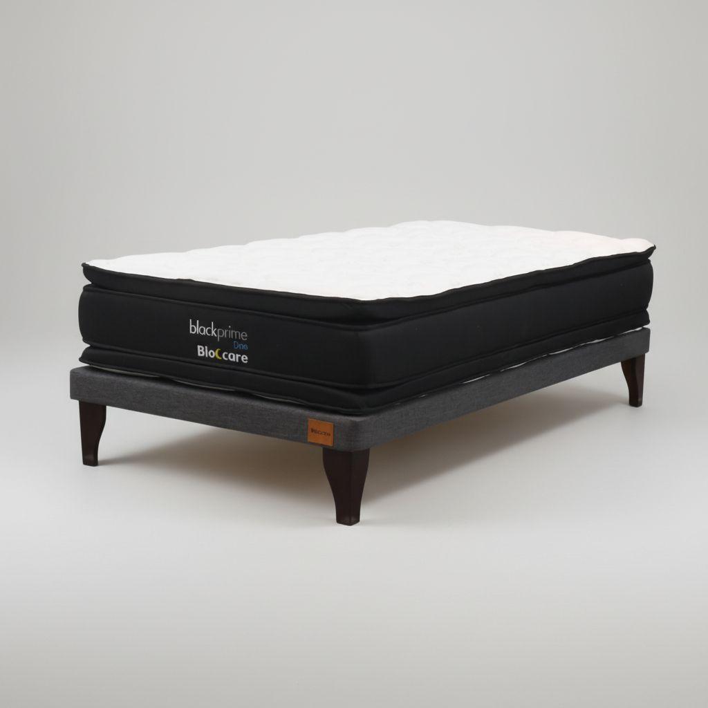 Cama 1 5 Plaza Bo 8 L190cm Colchon Modelo 2 Con Pata 19 5Cm -1