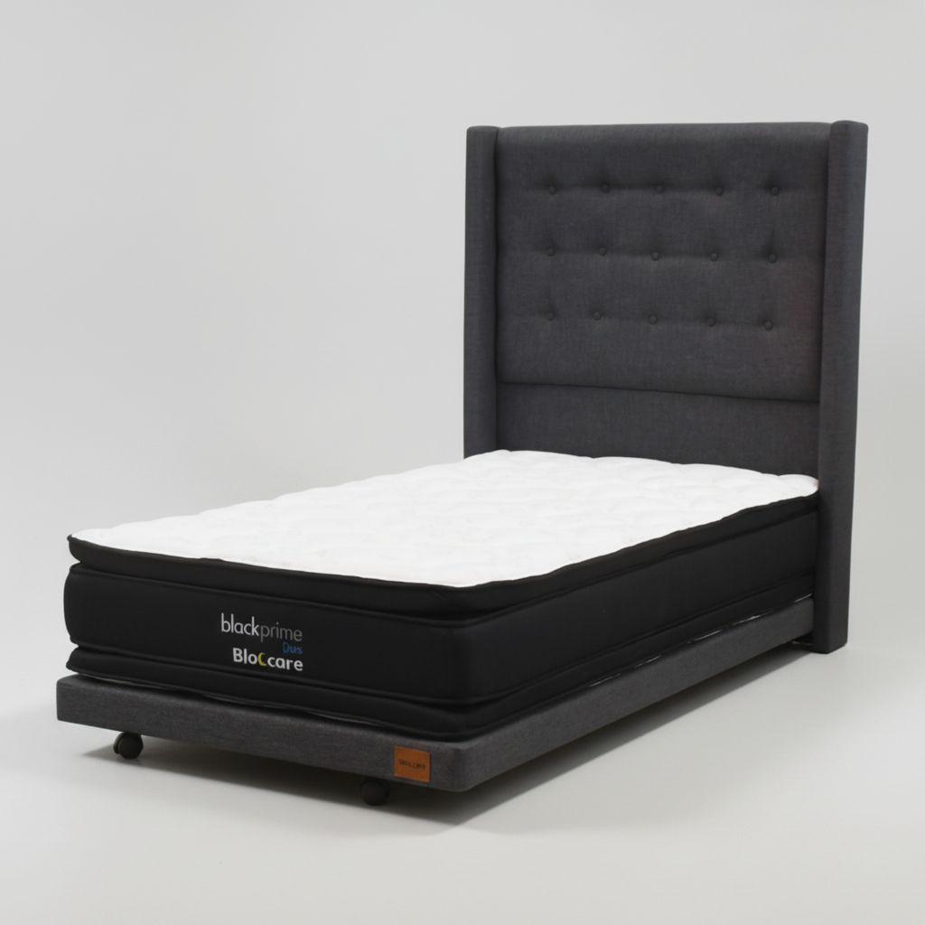Cama 15 Plaza Box8 L190 Colchn Mod Dos Respaldo Rueda Divan -1