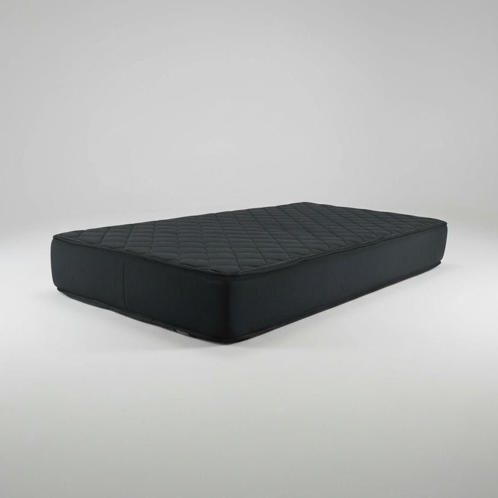 Cama 1 Plaza Box 8 L200 Colchn Mod Uno Respaldo Rueda Pyton -5