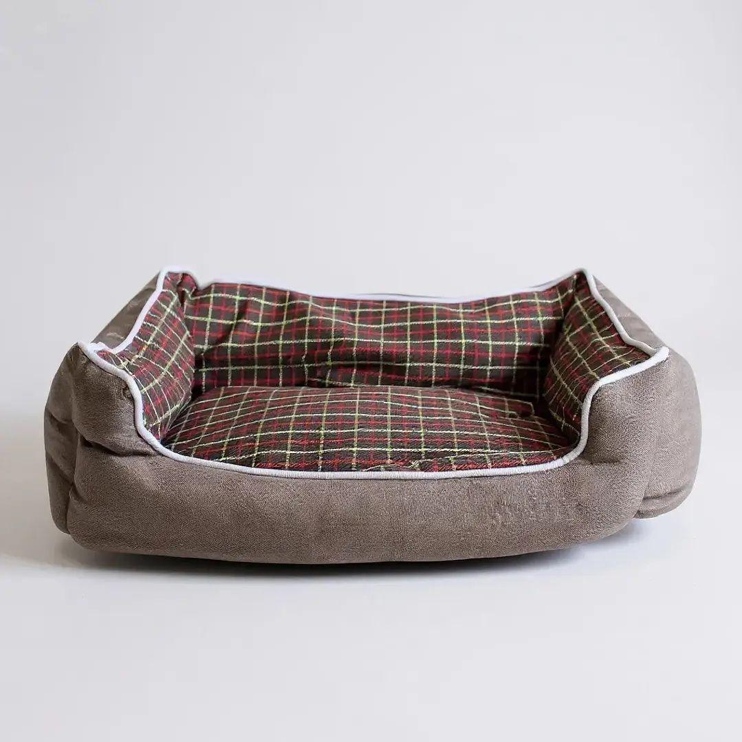 Cama Para Mascotas Espuma - Talla S (Cafe)-2