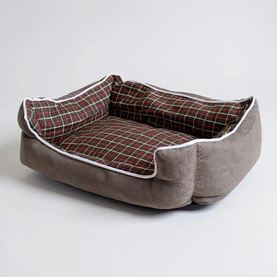 Cama Para Mascotas Espuma - Talla S (Cafe)-3