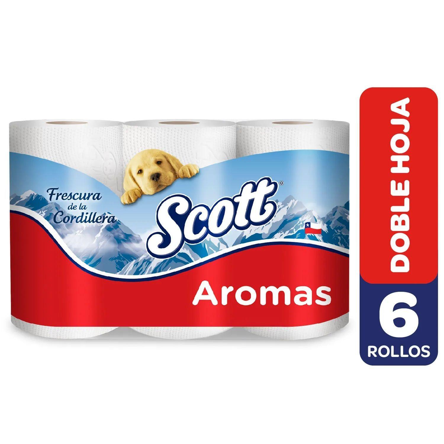 Scott Aromas 6 Rollos Doble Hoja 21,1 mts-1