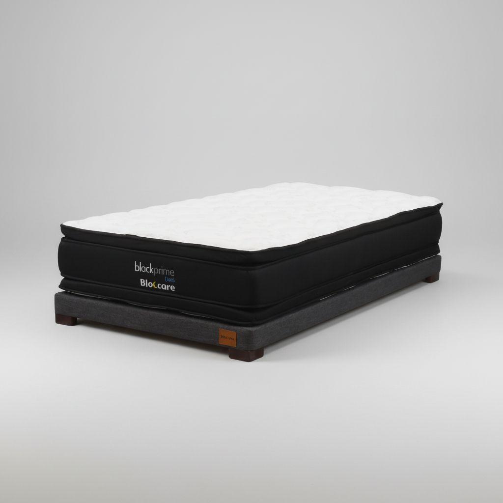 Cama 1 5 Plaza Box 8 L200cm Colchon Modelo 2 Con Pata 4 5Cm -1