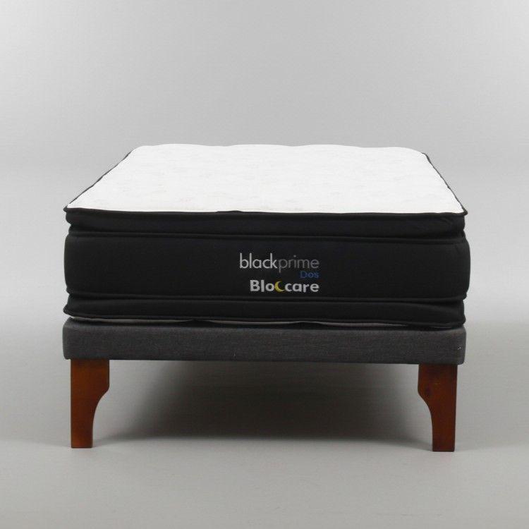 Cama 1 5 Plaza Box 8 L190cm Colchon Modelo 2 Con Pata 24 Cm -2