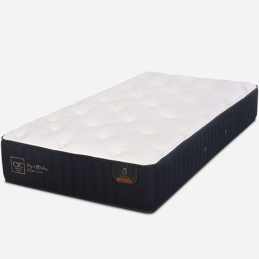 CAMA BAUL 1 PLAZA L 190 + COLCHON PREMIUM CIC / CON RUEDA LOGO (GRIS)-3