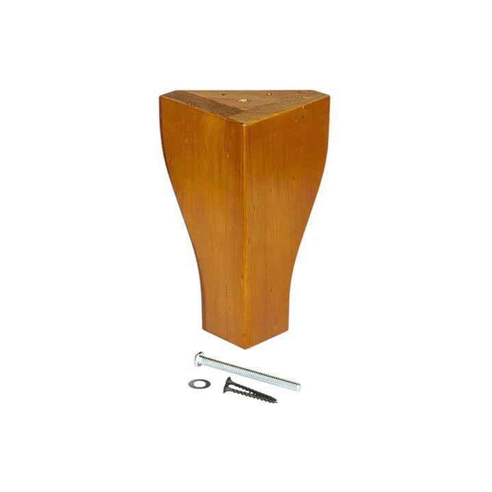 Kit 4 Patas Universales Para Cama Europea - Miel 19.5 cm-2