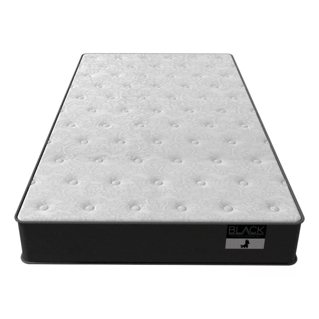 Colchón 1 plaza modelo Black largo 190 cm-3