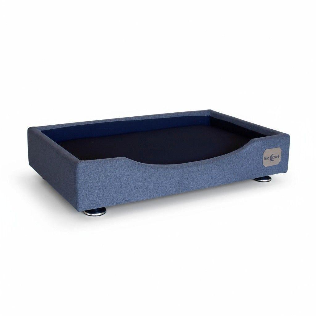 Cama de Mascotas - Talla XL EXTRA (110x80 cm) / Pata Montessori 3 cm (Gris)-2