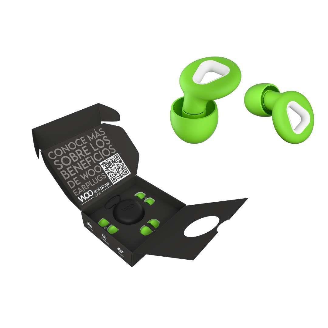 Woo Zen – Tapones de silicona flexible para dormir y descansar-0
