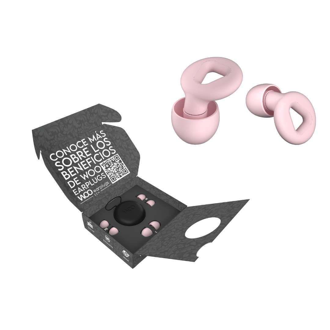 Woo Zen – Tapones de silicona flexible para dormir y descansar-0