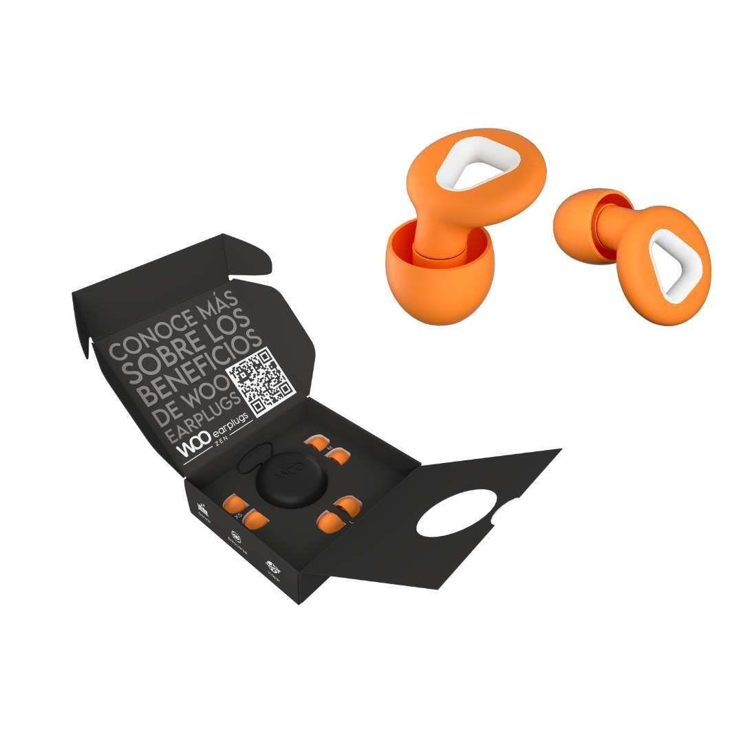 Woo Zen – Tapones de silicona flexible para dormir y descansar-0
