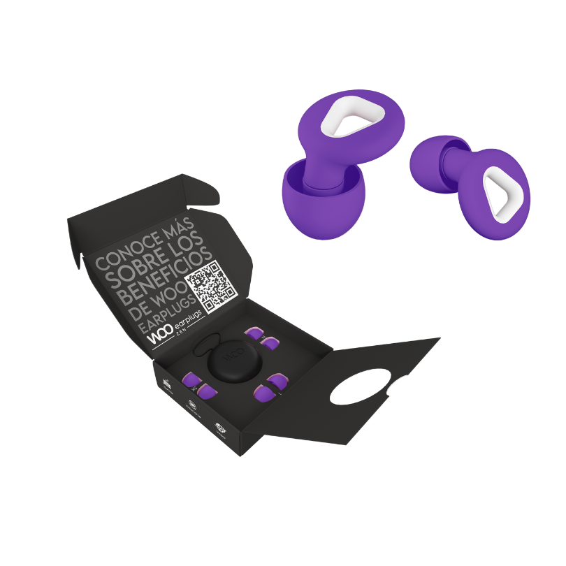 Woo Zen – Tapones de silicona flexible para dormir y descansar-0