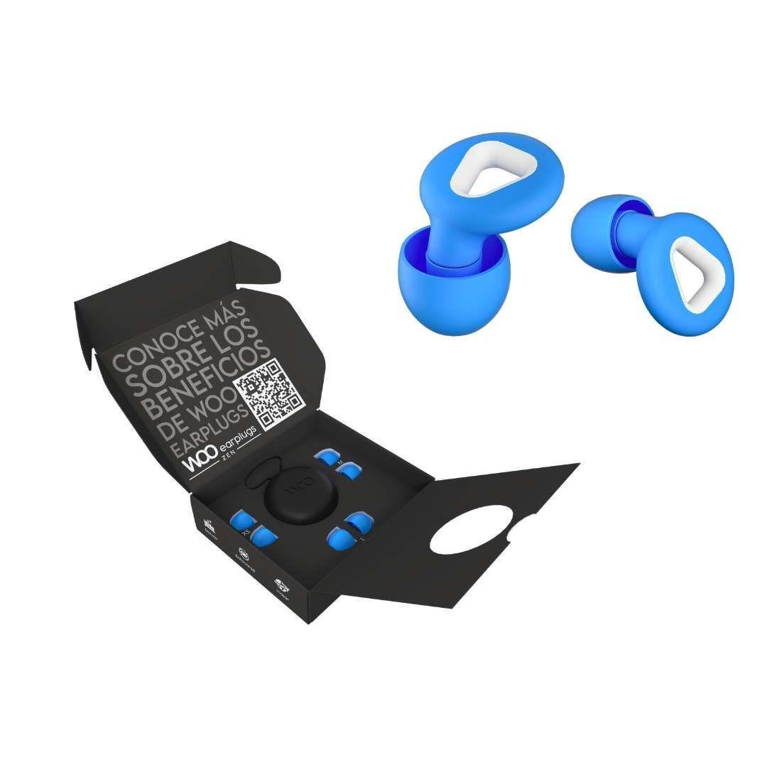 Woo Zen – Tapones de silicona flexible para dormir y descansar-0