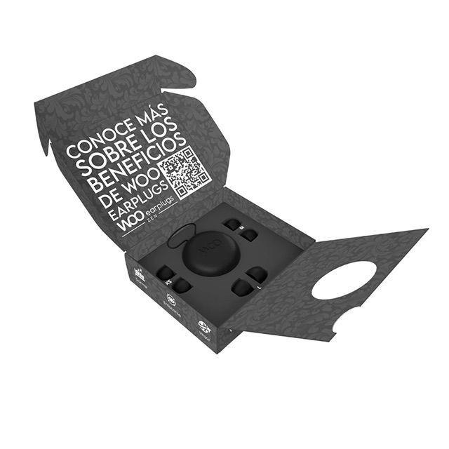 Woo Zen – Tapones de silicona flexible para dormir y descansar-3