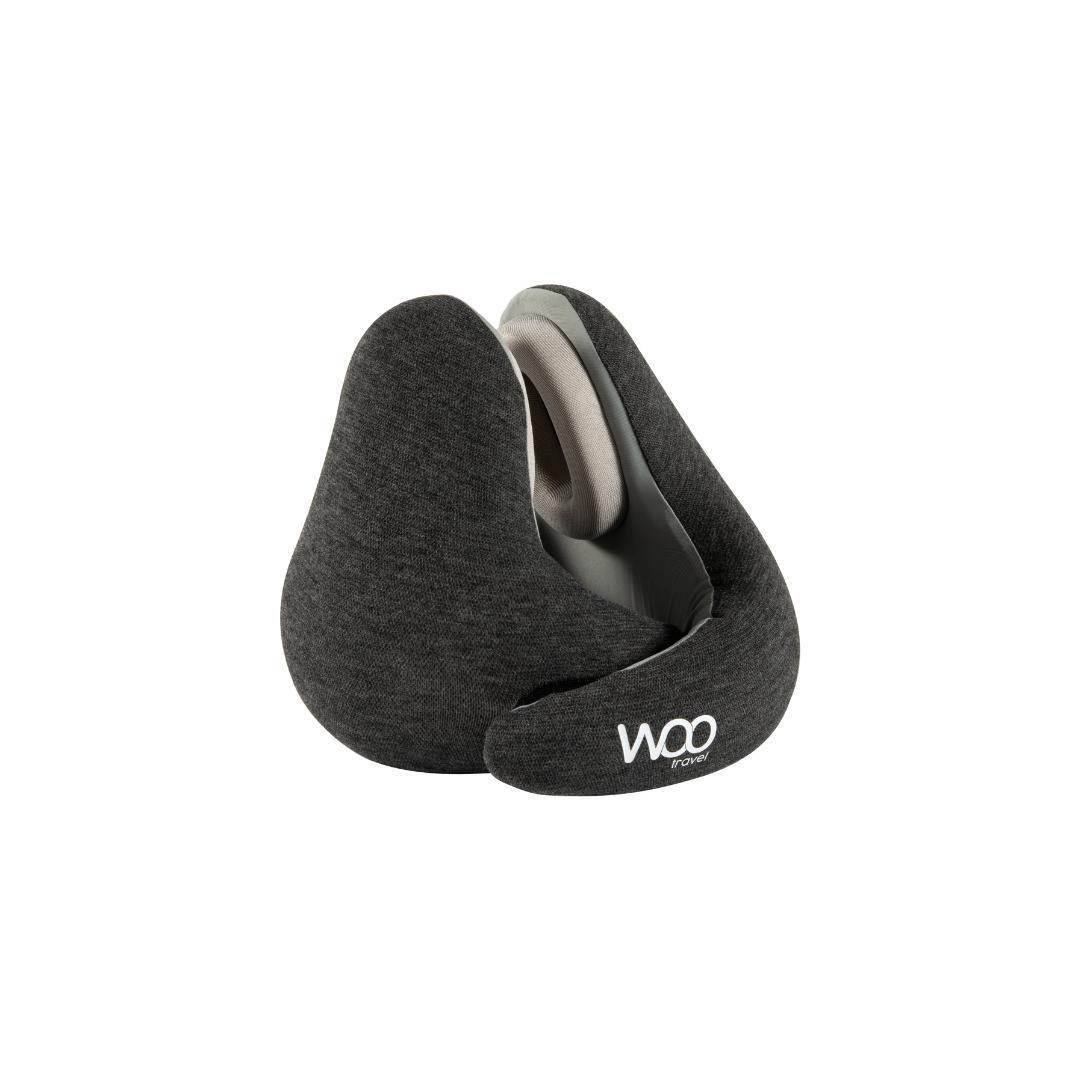 Woo Travel – Almohada de viaje con reducción de ruido-2