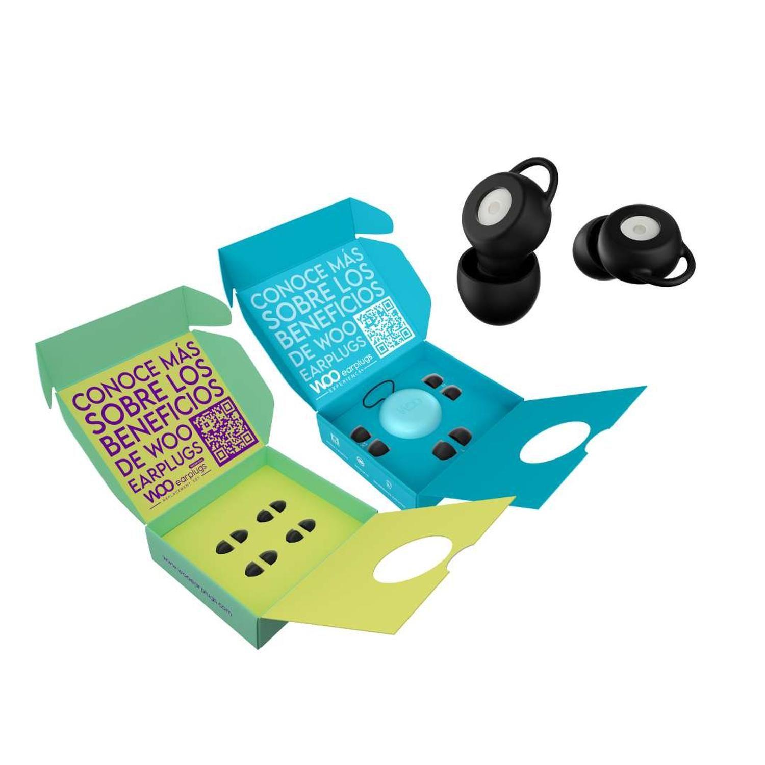 Woo Earplugs Experience+ Plus Kids - Tapones Oídos Niño 27db-2
