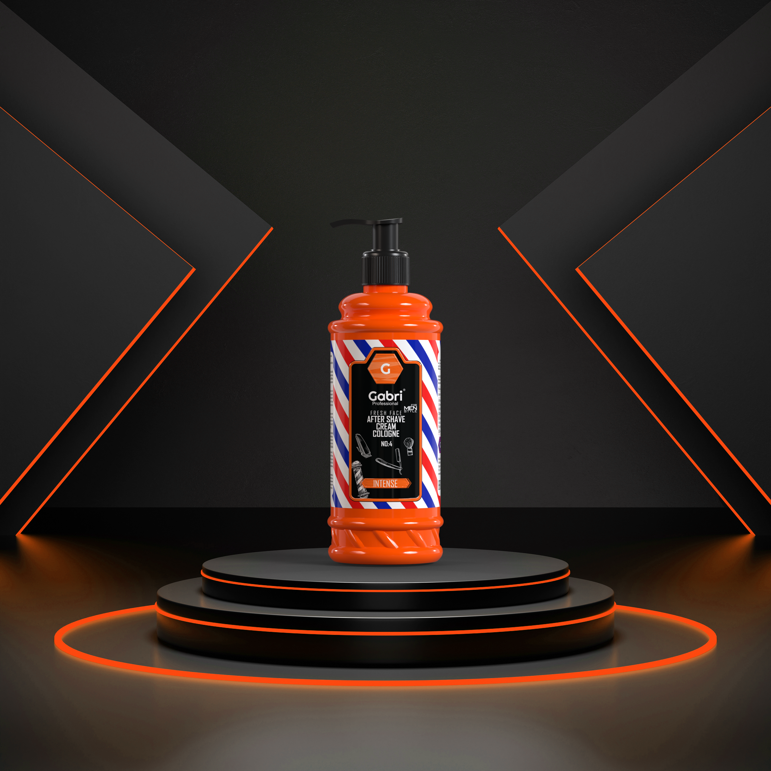 Gabri Professional - After Shave Cream Cologne – Intense No 4-1