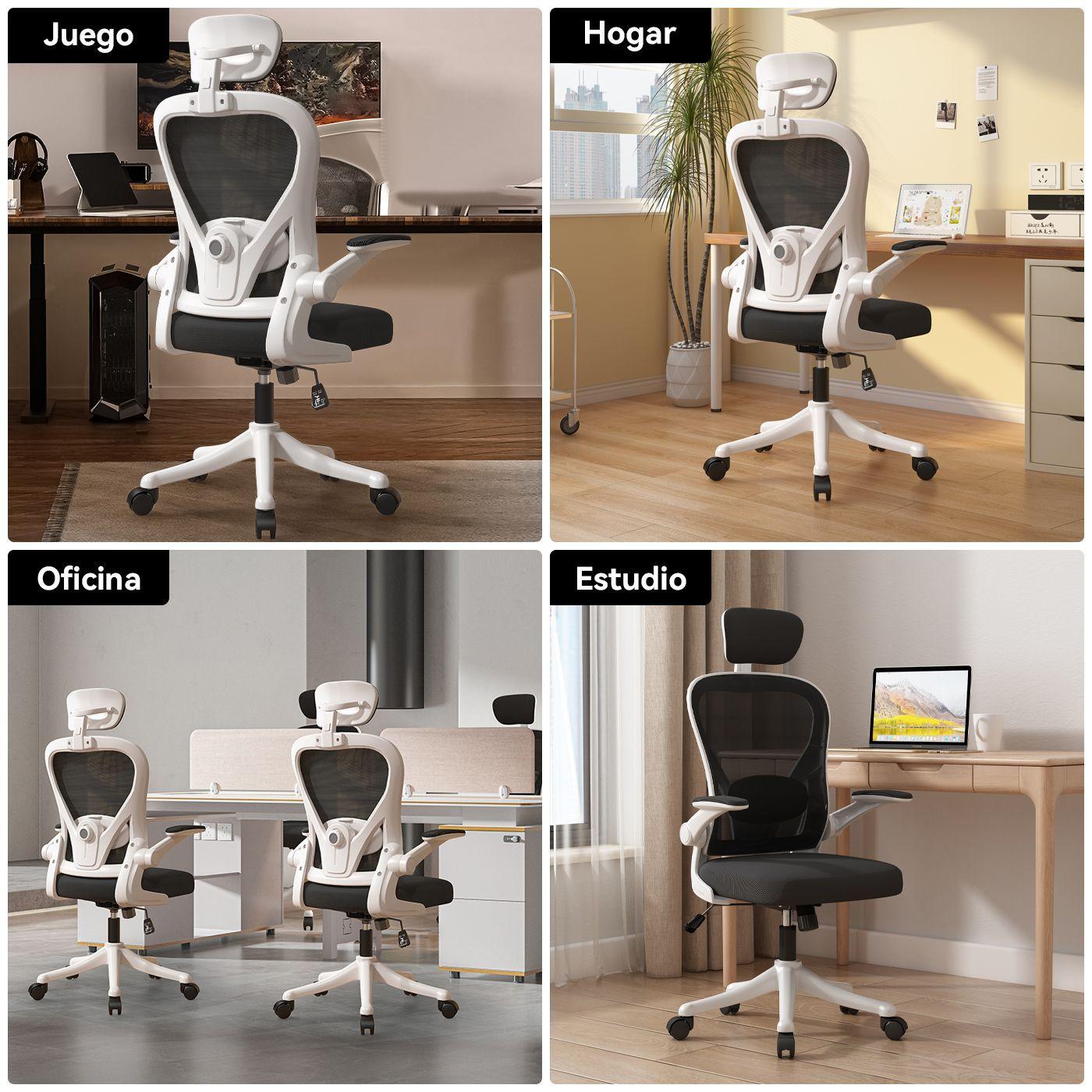 Silla Amia Ergon mica Silla De Escritorio Soporte Lumbar Ajustable Silla de Oficina Ejecutiva-4