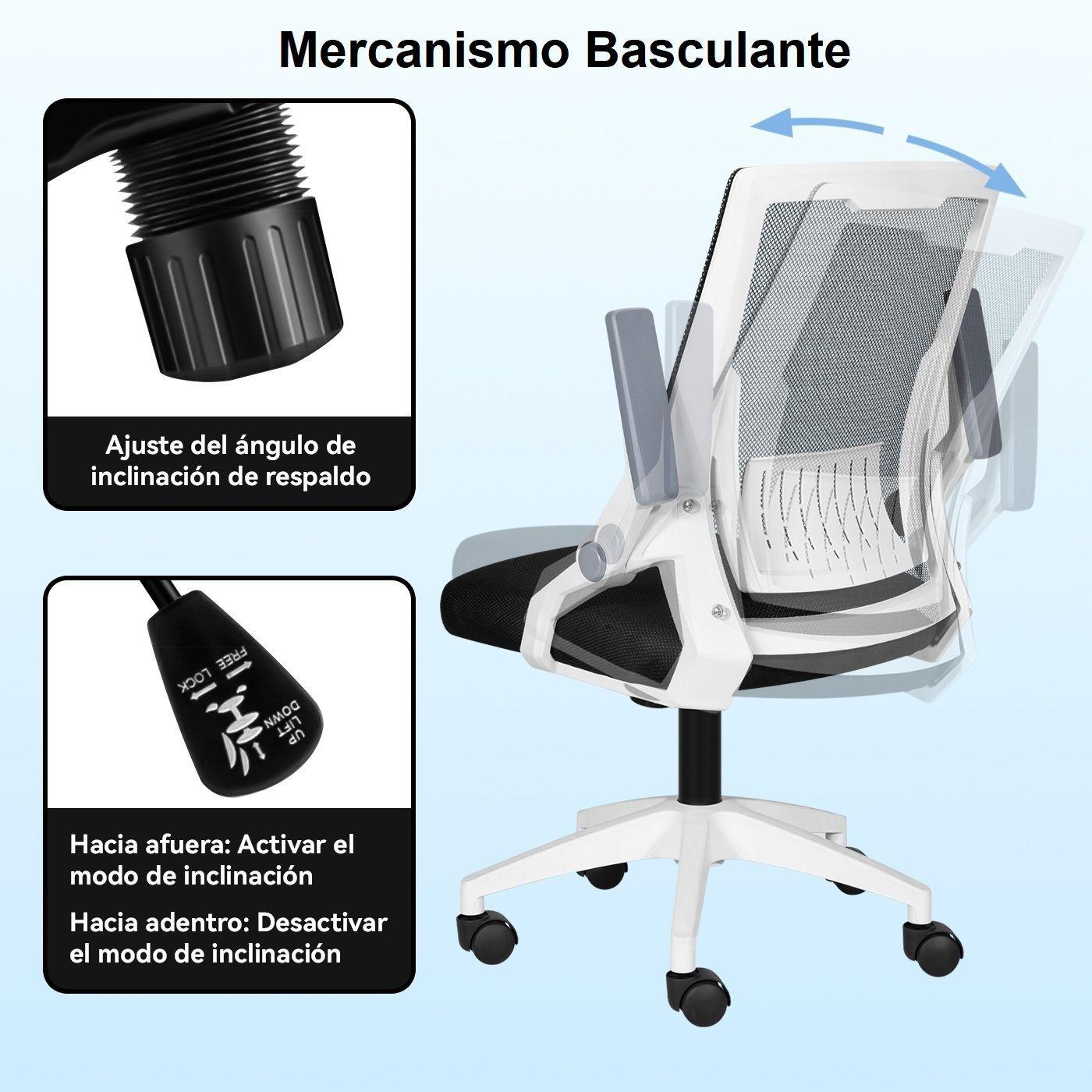 Silla Carla Ergon mica Asiento De Memoria Soporte Lumbar Bionico Silla De Oficina Escritorio-2