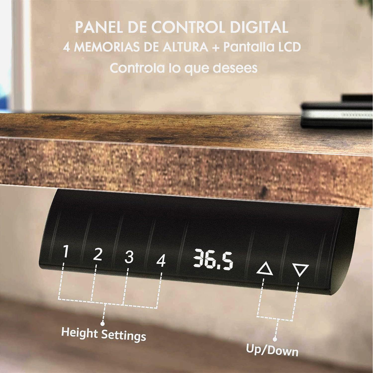 Escritorio Ciriaca Altura Ajustable Electrico 120cm-5