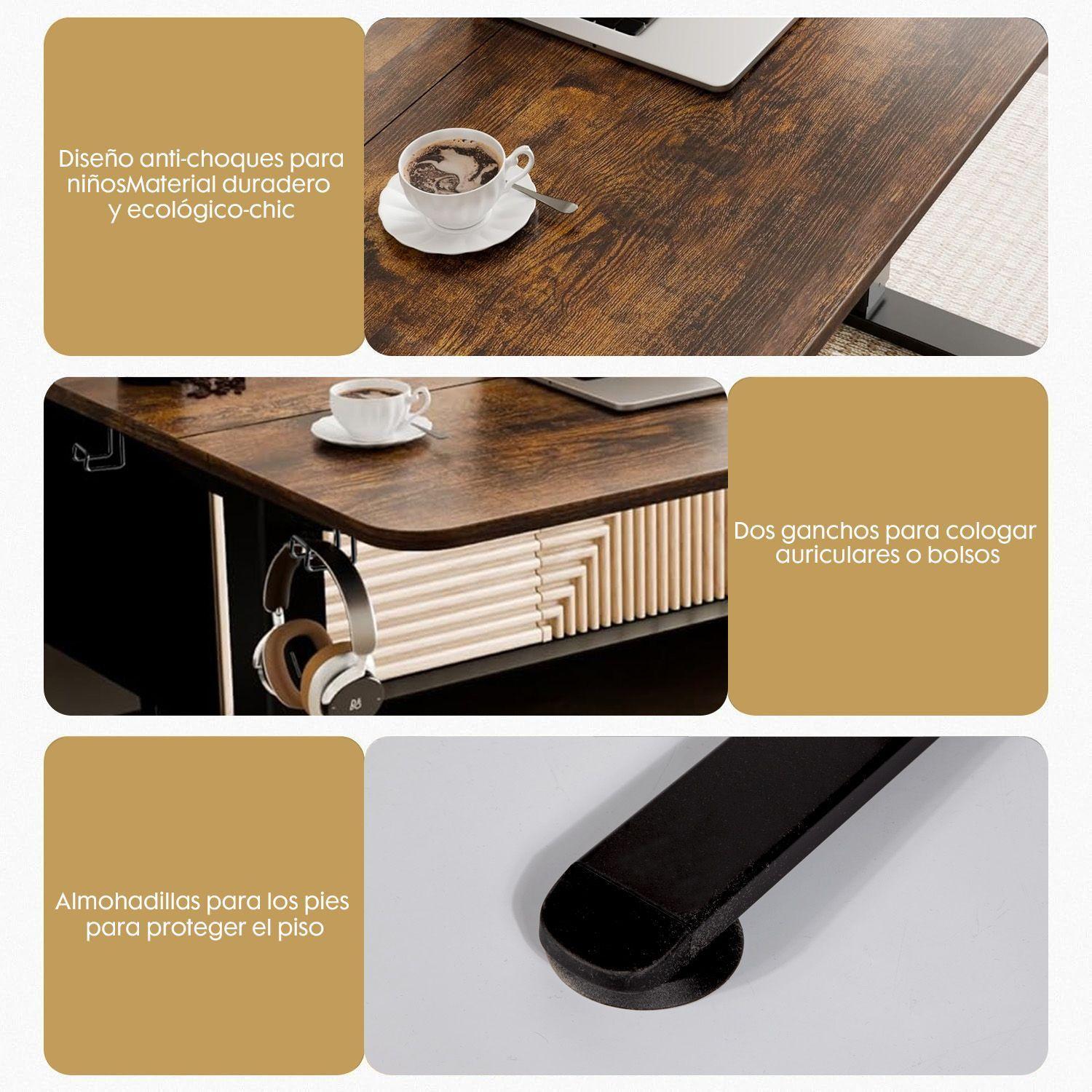 Escritorio Ciriaca Altura Ajustable Electrico 120cm-7