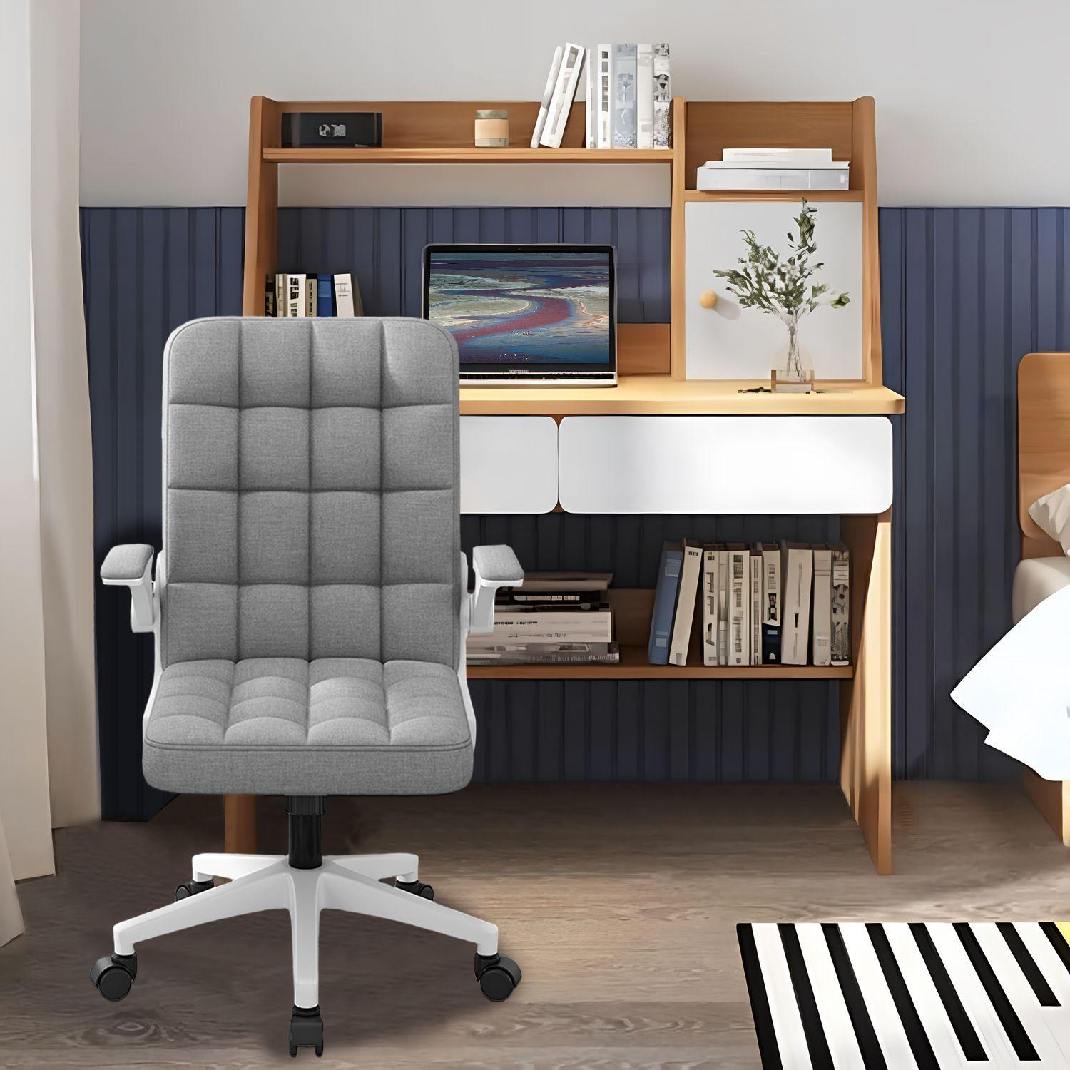 Escritorio Con Estanteria 80 110cm Caj n Gabinete Oficina-7