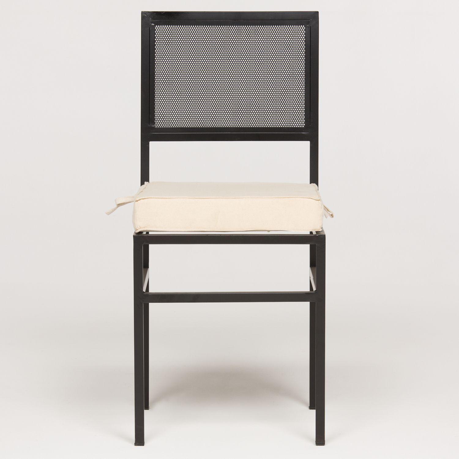 Juego de Comedor Cubierta 8 Piedras Pizarra  8 Sillas Cuadradas Malla-6