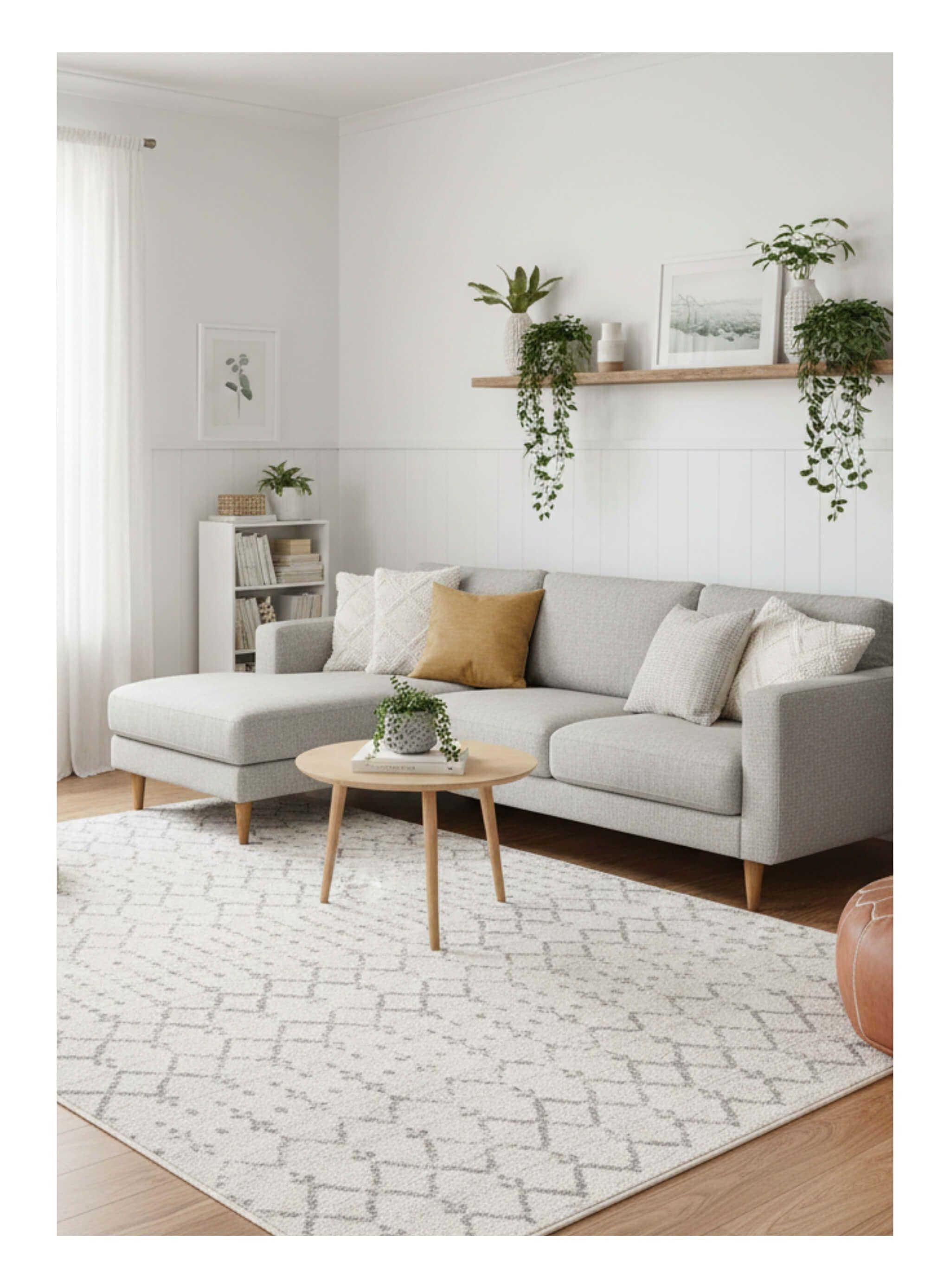 Alfombra Geil 160x230cm MOH101B-5-CG-5X8-2