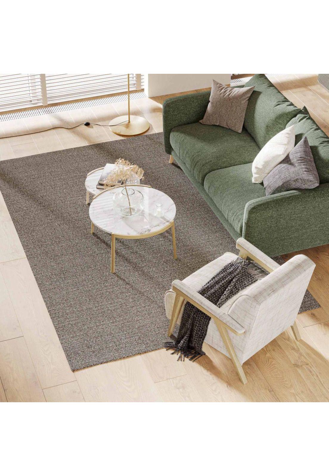 Alfombra Rugs Sisal Espigas Carbón 080X300 7343SB-2