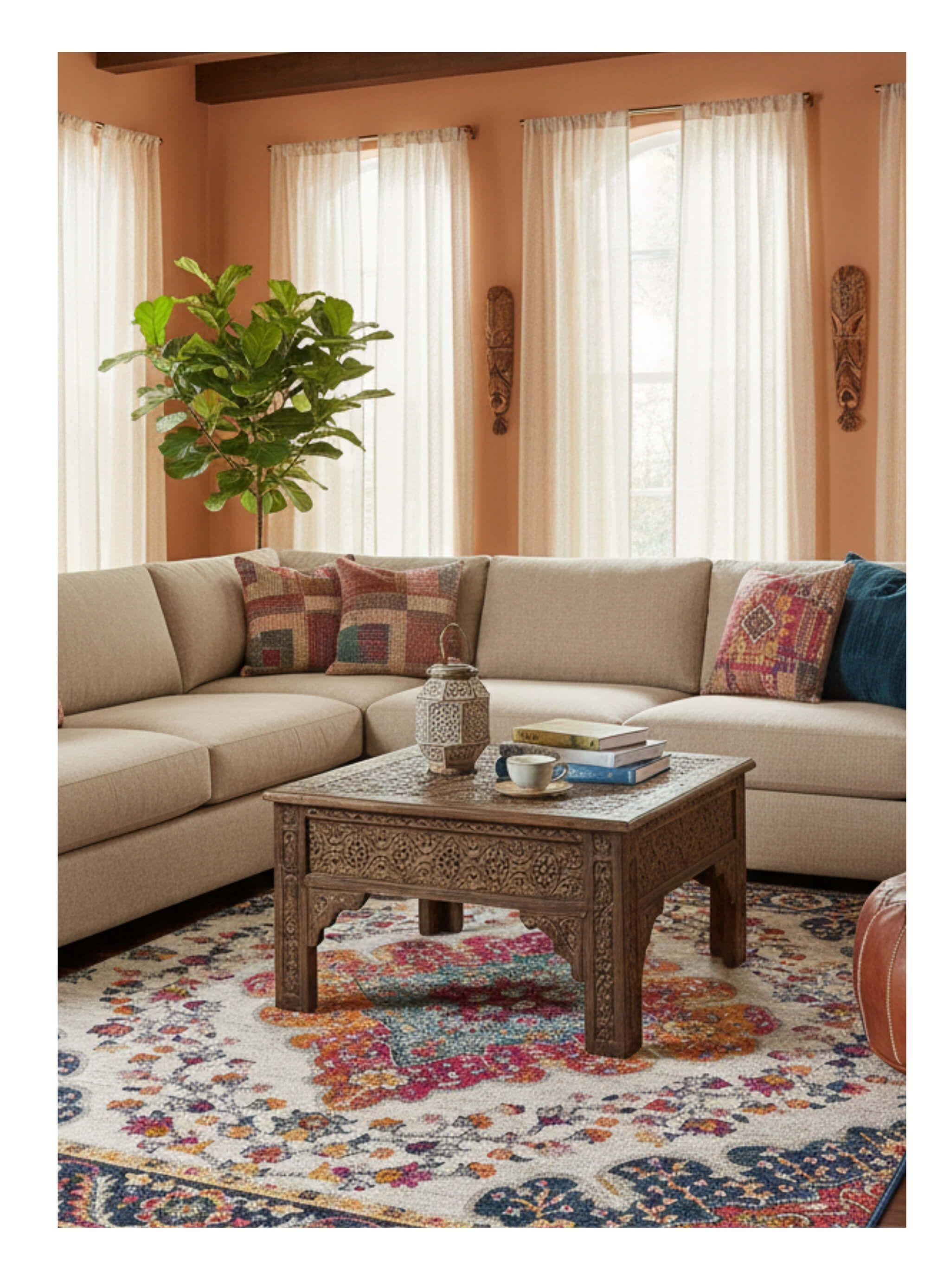 Alfombra Geil 160x230cm BMF106A-5-BM-5X8-2