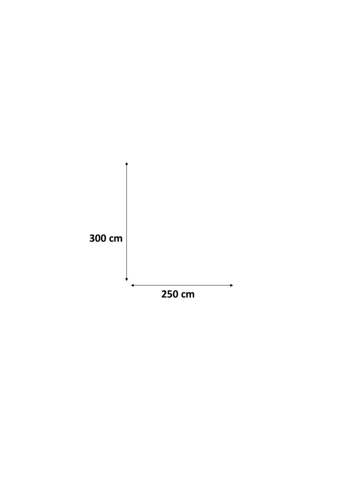 Alfombra Rugscl Yute Black 250x300 cm 8088TI-1