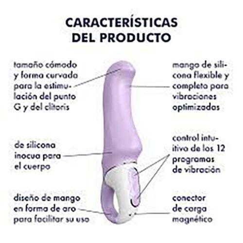 Vibrador Consolador Punto G Satisfyer Charming Smile-2