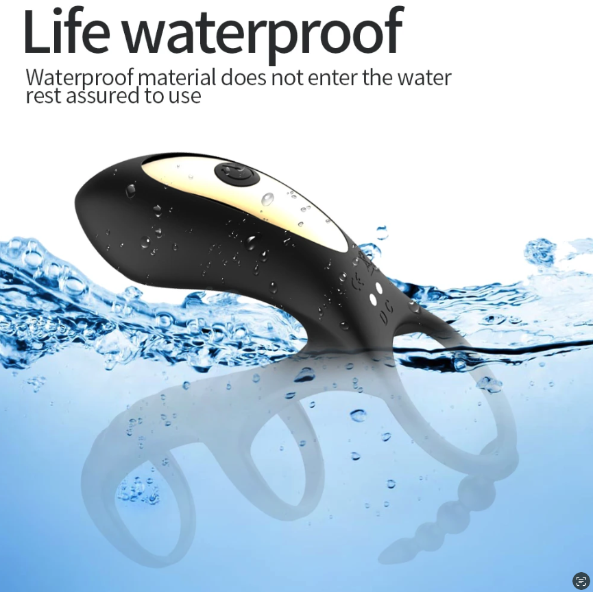 Anillo vibrador con succionador clitoris-6