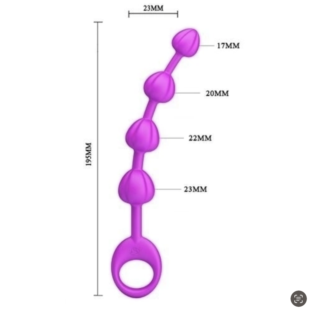 Beads Dilatador Bolas Bolitas Chinas Anales / 19.5 Cms-3