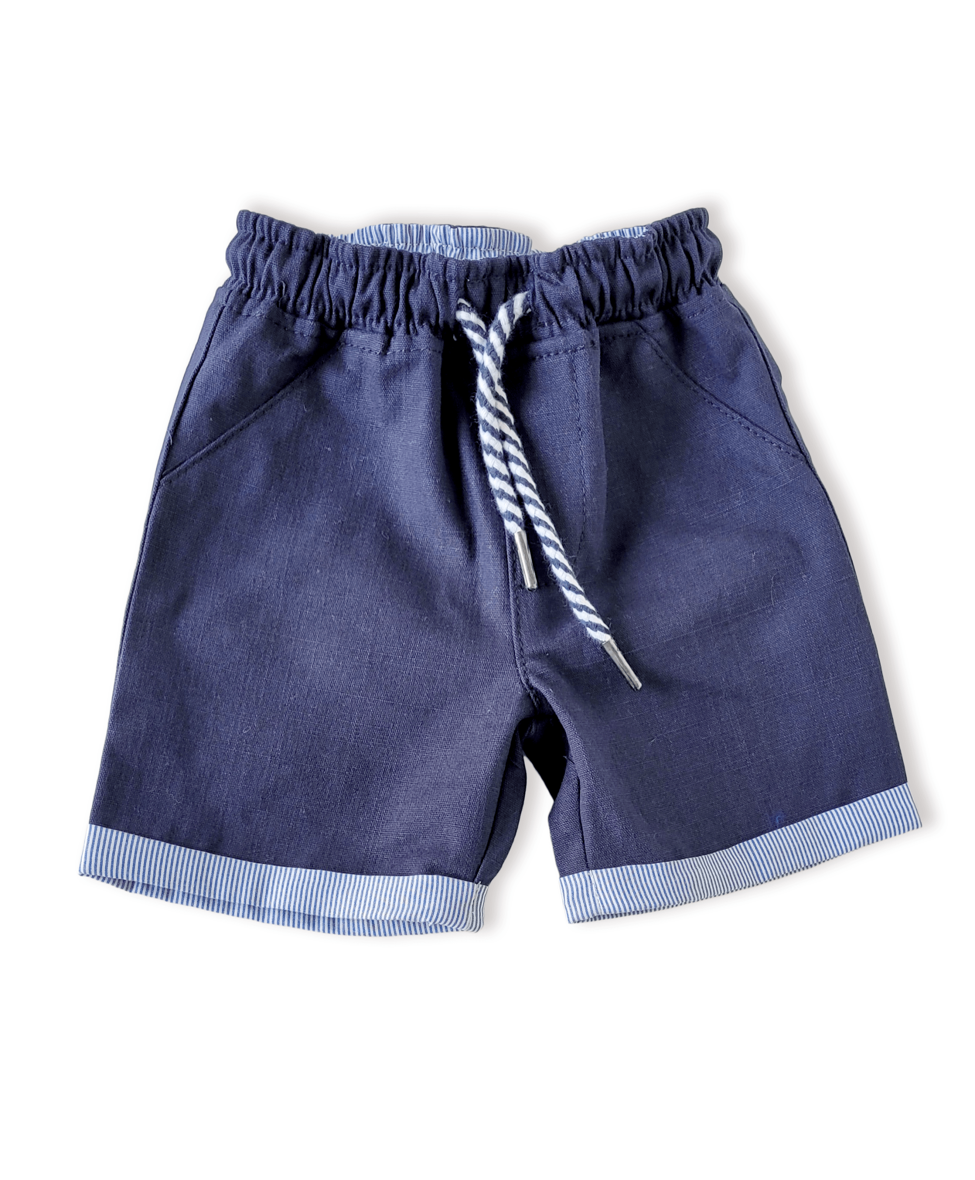 SHORT AZUL MICHELL-0