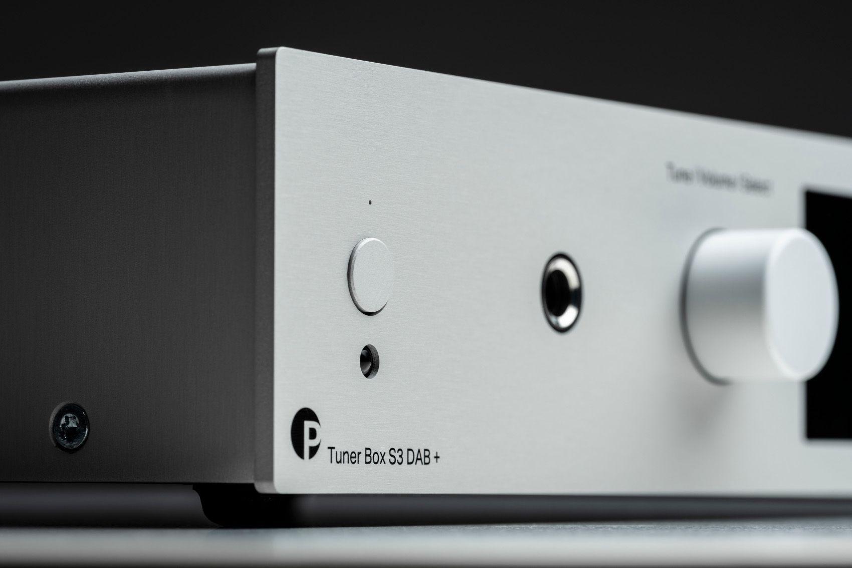 Pro-Ject  Tuner Box S3 DAB+  Sintonizador silver -1