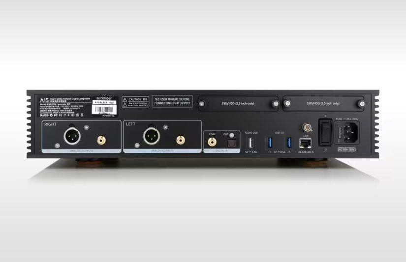 Aurender  A15  Music Server y Streamer negro -5
