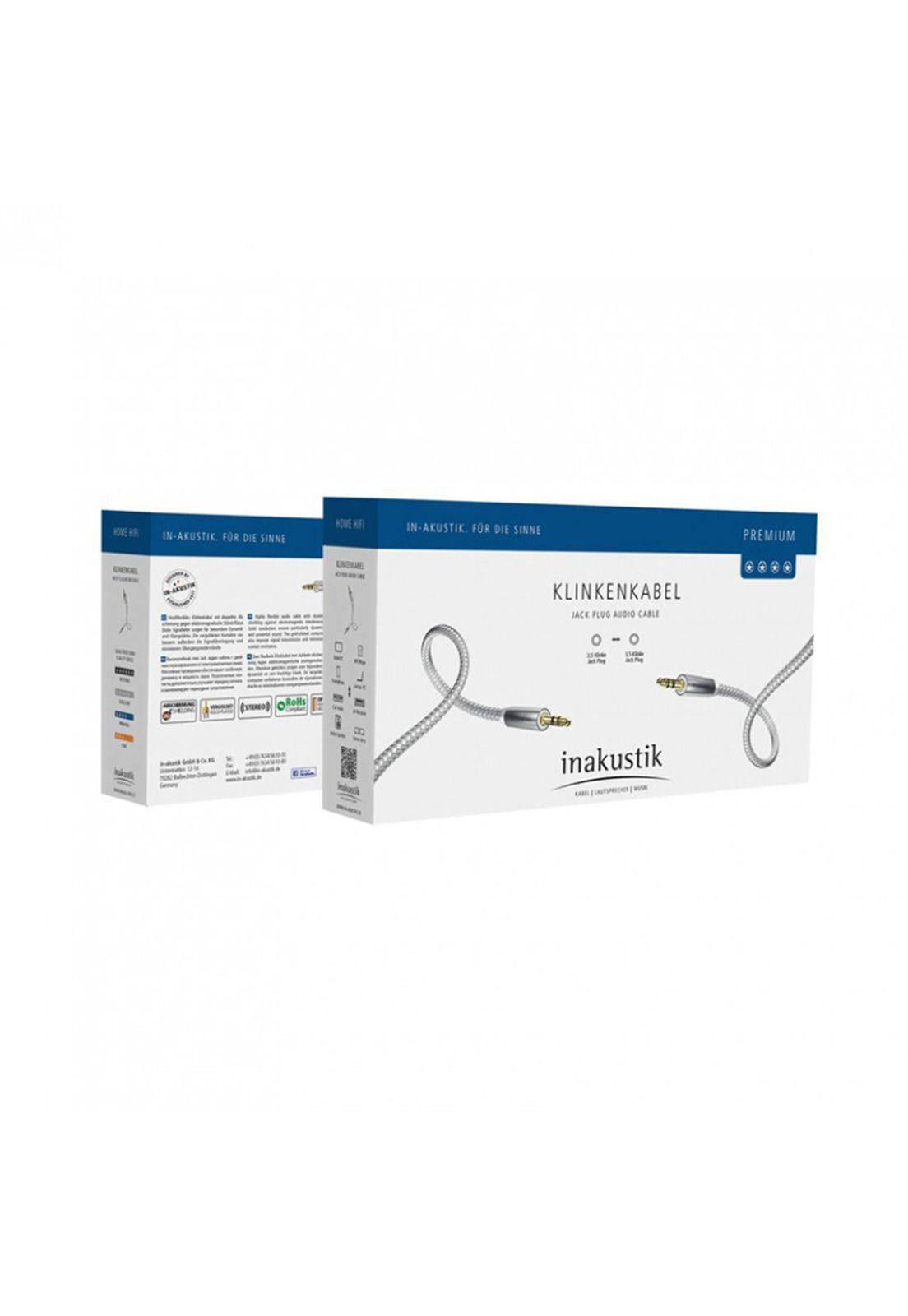 Accesorio Audio Inakustik Premium Jack 3.5 To Jack 3.5 de 1.5 mtr-2