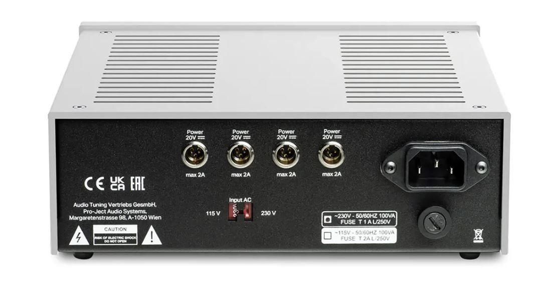 Pro-Ject  Power Box RS2 Sources  Fuente de Poder Pre Phono black -3