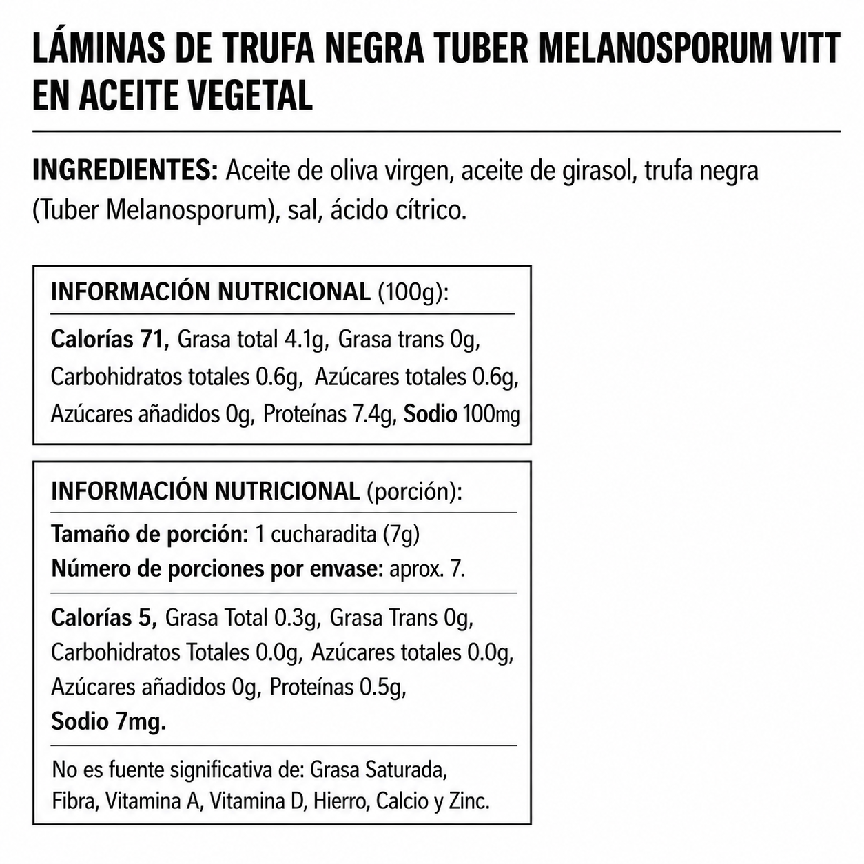 Láminas de Trufa Negra en Aceite-3