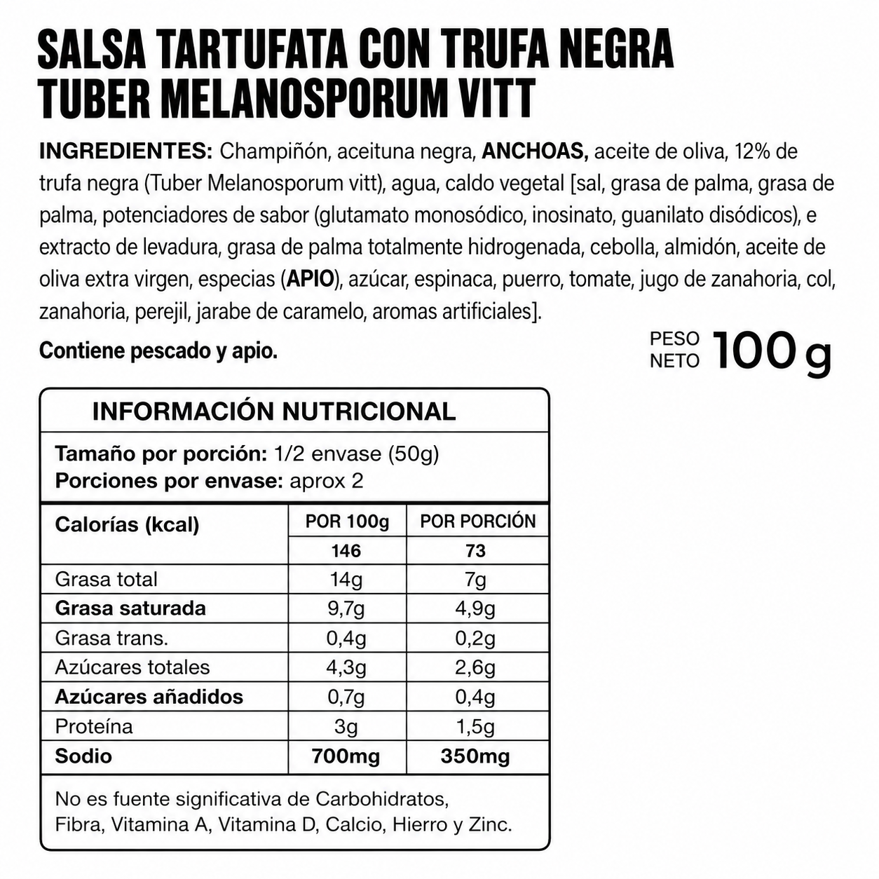 Salsa Tartufata con Trufa Negra-3