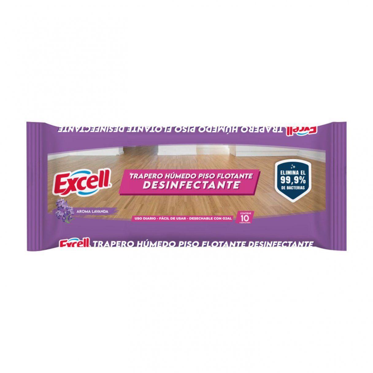 Trapero húmedo Excell 40x60 cm 10 unidades aroma lavanda-1