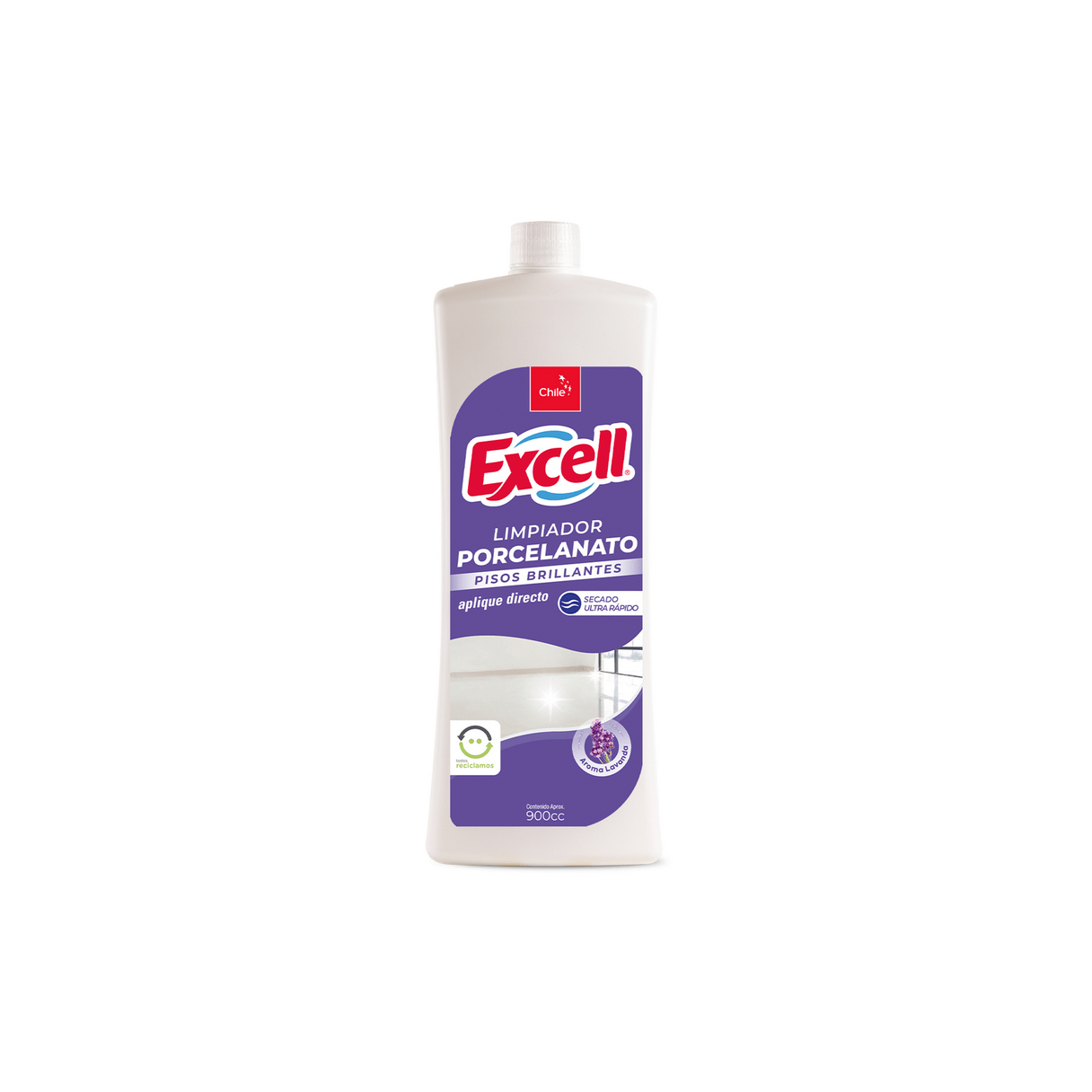 Limpiador de piso Excell porcelanato 900 cc-1