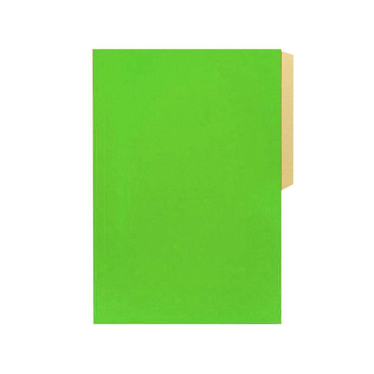Carpeta de cartulina Halley pigmentada verde claro-1
