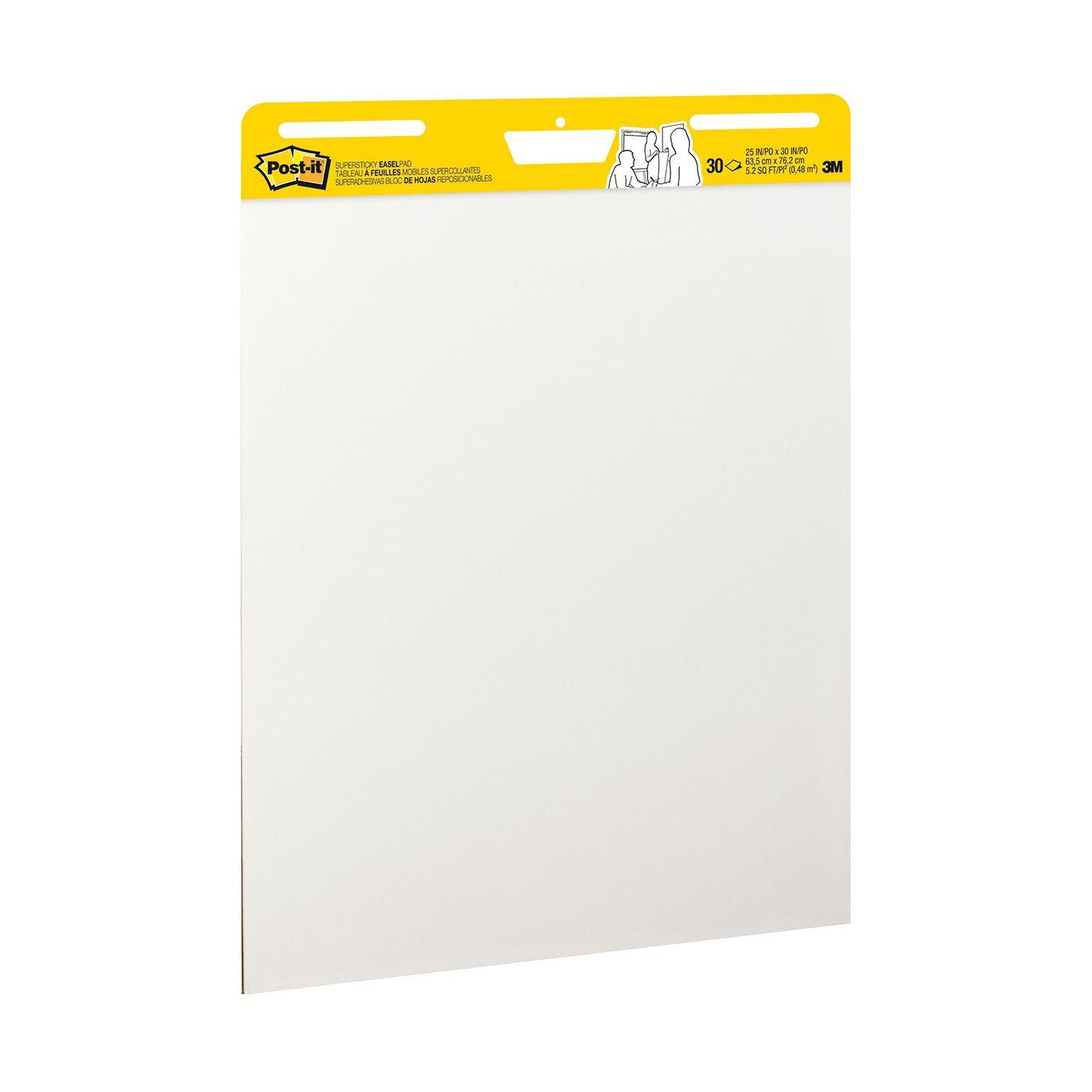 Papelógrafo Post-It 30 pliegos autoadhesivos-0