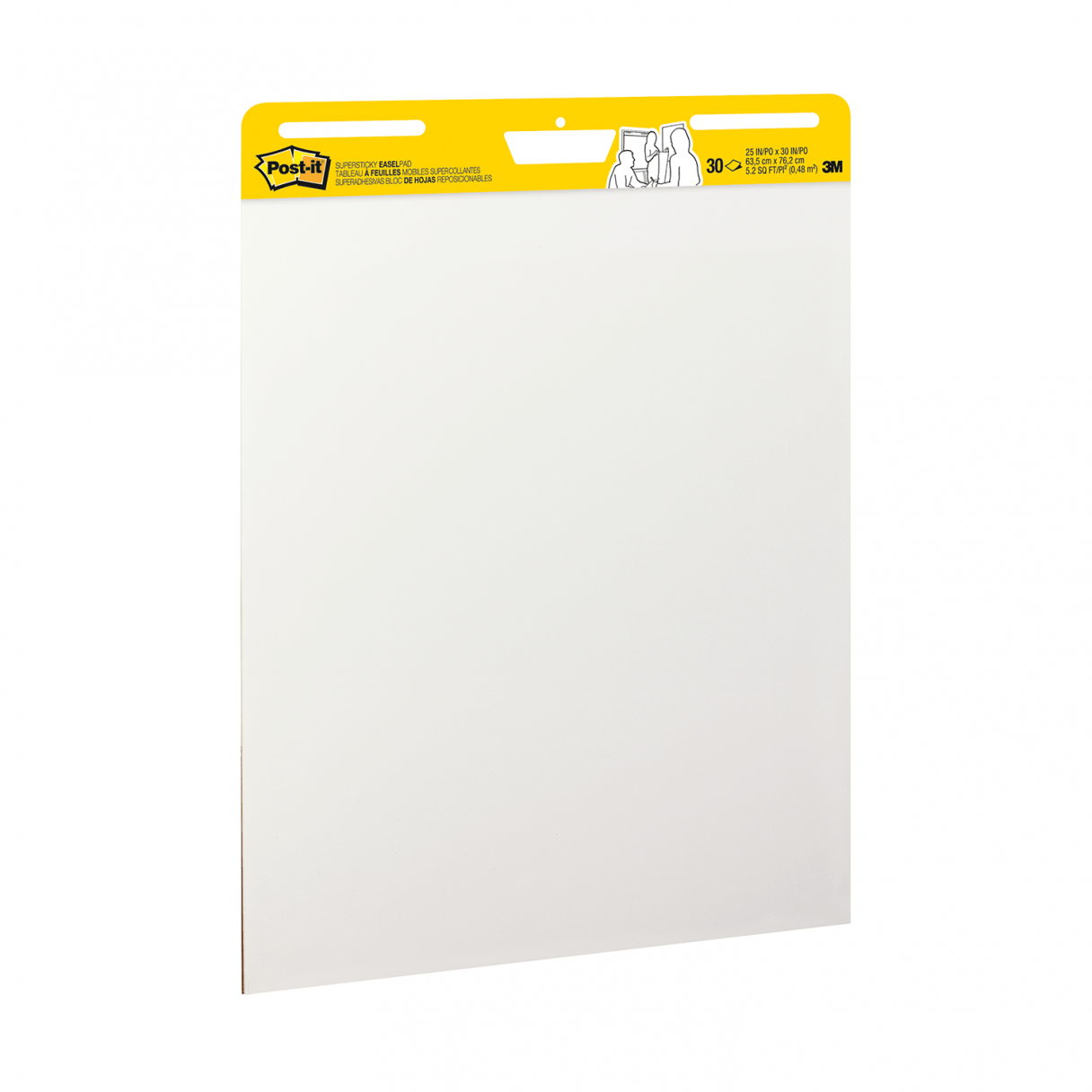 Papelógrafo Post-It 30 pliegos autoadhesivos-1