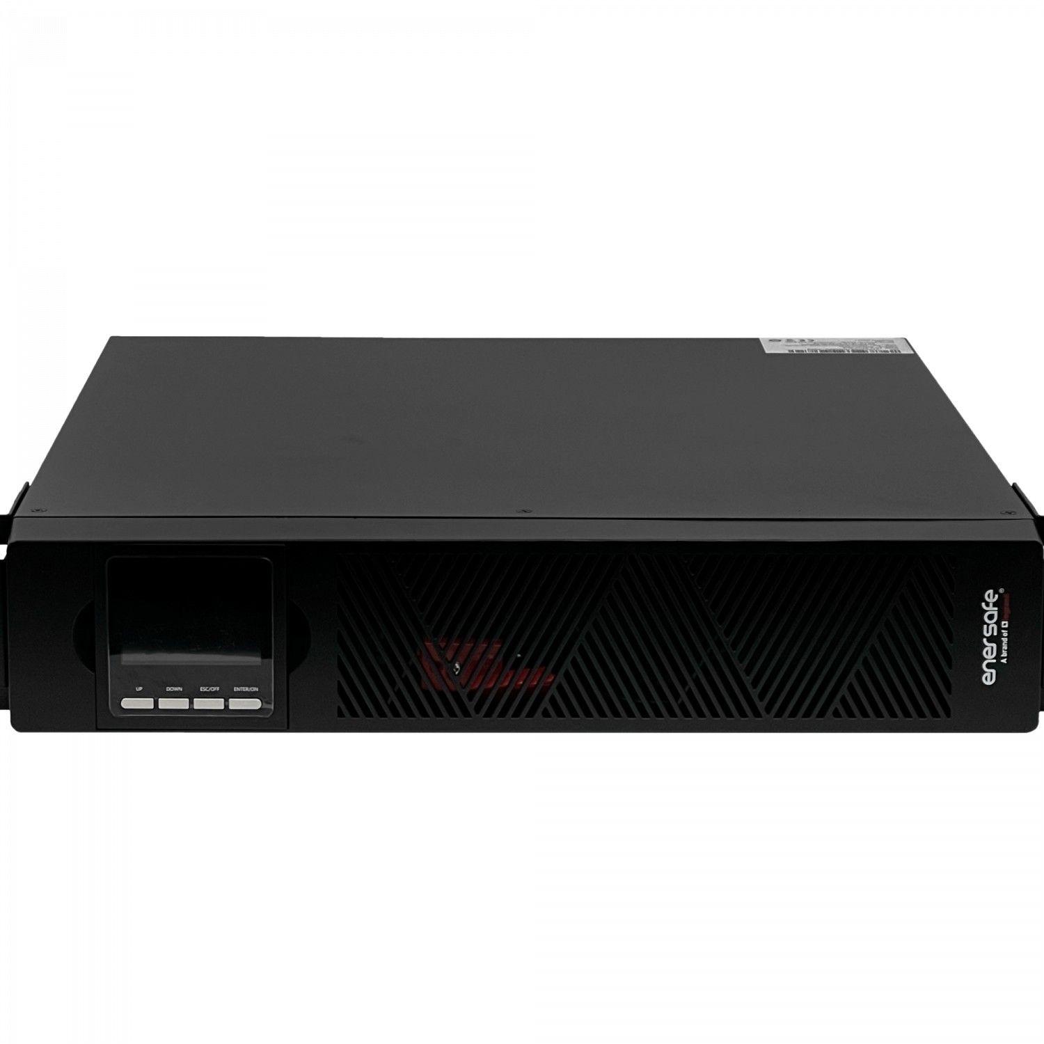 UPS Enersafe 2000 W 2 KVA 0/4 ms DB9 USB con SNMP Online 2U-5