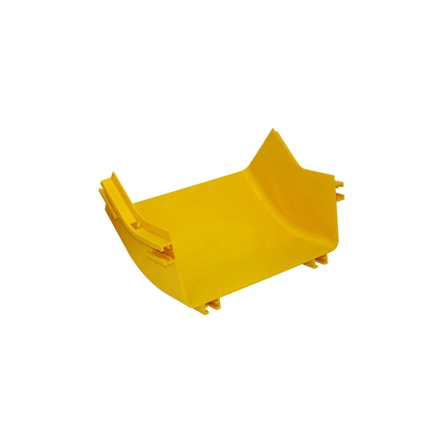 Ángulo interior 240x100 mm 45º macho PC+ABS LSZH amarillo-0